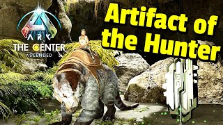 Hunter Artifact on Lava Island  ArkASA  The Center  Ark Survival Ascended [upl. by Faunie]