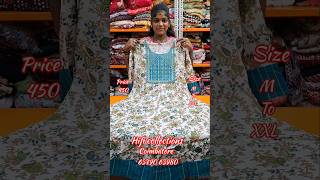 Hifi collections 63790 63980 tops fashion kurti umberlla trending coimbatore [upl. by Abbate]