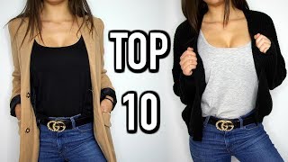 TOP 10  LES TENUES À AVOIR CET HIVER  HAUL amp TRY ON 👗  Horia [upl. by Bidle]