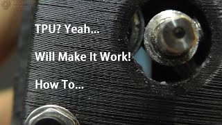 TPU Filament How To Get Flexible Filaments To Work With Your 3D Printer amp Bowden Extruder [upl. by Salvay964]