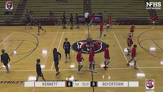 Boys Basketball  12182021  Boyertown vs Kennett [upl. by Lladnar]