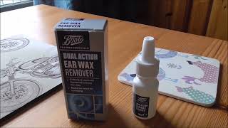 Dual Action Ear Wax Removal from Boots Shout Out [upl. by Ihtac]