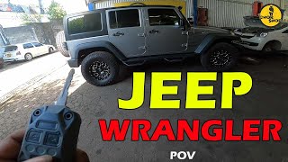 Jeep wrangler 2015 modified POV Drive [upl. by Oterol]