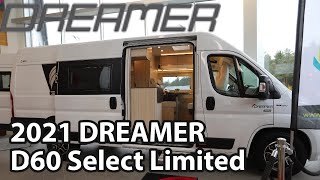 DREAMER D60 Select Limited 2021 Camper Van 636 m [upl. by Abram265]