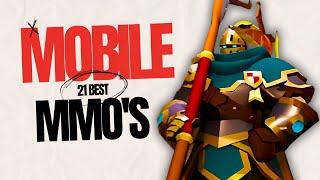 Top 21 Mobile MMOs to Play in 2024  Best MMORPG 2024 [upl. by Oniskey493]