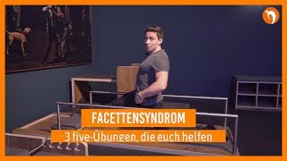 Facettensyndrom 🔸 3 Übungen im fiveZirkel die euch helfen 🔸Wirbelgelenkarthrose [upl. by Narik]