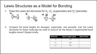 MO 02 Drawing a Lewis structure of oxygen superoxide peroxide [upl. by Jethro781]