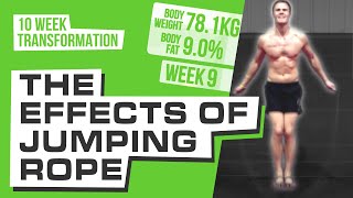 The Effects of Jumping Rope 10 Week Progress [upl. by Cathrine]