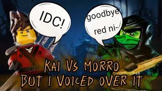 Kai Vs Morro but I voiced over it Ninjago voiced over 2 [upl. by Hcardahs]