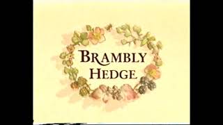 UK VHS Start amp End Brambly Hedge  Summer amp Autumn Story 1997 [upl. by Eelnyl565]