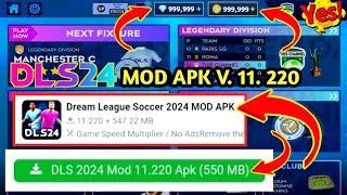 Dls 2024 mod apk unlimited money and gems  Dls 24 hack [upl. by Thackeray11]