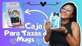 Caja o empaque para tazas o mugs [upl. by Costin]