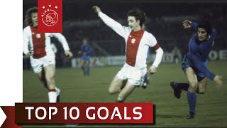 TOP 10 GOALS  Johan Cruijff [upl. by Markowitz922]