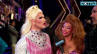 DWTS Shangela on THAT Finale Freestyle with Gleb in DRAG Exclusive [upl. by Serene782]