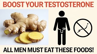 How to increase Testosterone Naturally  11 Testosterone Boosting Foods Men NEED To Know About [upl. by Ozneral]