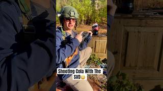 Shooting Cola With The SVD 😳 [upl. by Grindle]