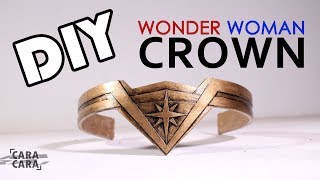 Wonder Woman Crown DIY [upl. by Camila317]