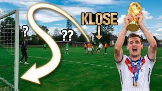 Miroslav Klose VS Amateur Footballers INSANE GOAL [upl. by Arny822]