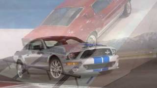 1968 Ford Mustang Shelby GT500 KR vs 2008 Ford Mustang Shelby GT500KR [upl. by Aztinaj]