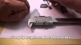 Mitutoyo digital caliper repair is easy [upl. by Nager]