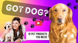 10 Amazon Dog Products  Must Haves amp Favorites For dogs [upl. by Bettye]