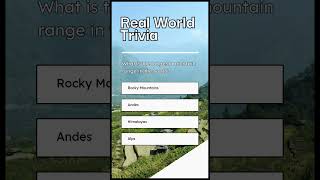 Geography Edition quiz geography geographyquiz triviatime trivia [upl. by Eillom]