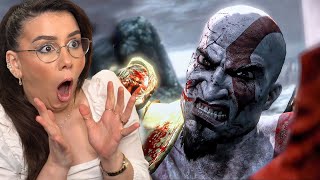 God Of War All Gods Death Scenes REACTION 🤯 [upl. by Nolyk78]