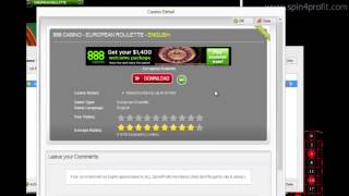 How to Play 888 Casino by Spin4Profit Roulette System Betting Tool [upl. by Yalonda244]