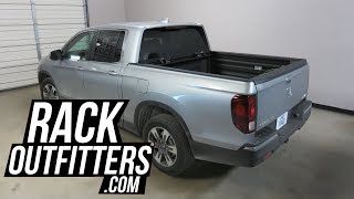 Rocky Mounts Honda RidgeLine Truck Bed Track System for Bike Mounts [upl. by Kilmarx]