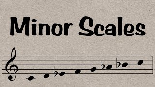 Minor Scales  Everything You Need To Know In 7 minutes [upl. by Elockcin740]