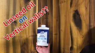 84 Applying linseed oil to walls [upl. by Annahc785]