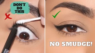 How to Smudge proof your Tightline and Waterline [upl. by Imoyaba]