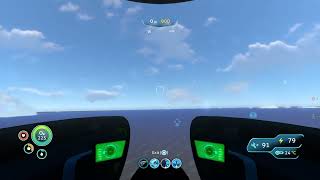 Defense system saves me from Reaper Leviathan attack  Subnautica [upl. by Glaab]