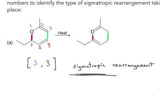 Exercise 1725  Identifying Types of Sigmatropic Rearrangements [upl. by Cynde]