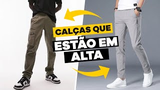 6 estilos de CALÇAS MASCULINAS em ALTA para 2024  MODA MASCULINA [upl. by Nylanna956]