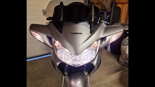 Honda ST1300 Pan European Light bulb UPDATE [upl. by Hjerpe437]