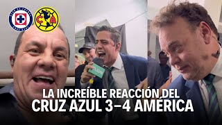 ¡IMPERDIBLE NARRACIÓN desde el ESTADIO  AMÉRICA a la FINAL  Cruz Azul vs América  Andrés Vaca [upl. by Ahsyas]