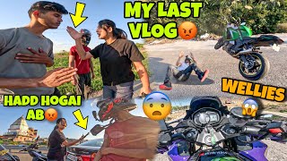 LAST VLOG with Zeenat😡 NO Vlog with Zeenat😡 Hadd Ninja h2r [upl. by Iclehc951]