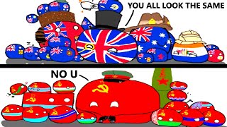 Can you find the difference Countryballs [upl. by Atnauqal]