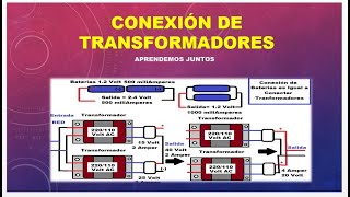 Conectar Transformadores para Mejorar Nuestros Proyectos [upl. by Cyb]