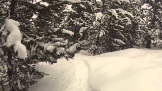 Freeride ski in Grandvalira AndorraGoPro Hero 3 [upl. by Jaret]