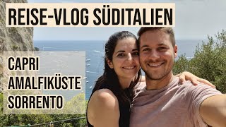 ⛱️ Urlaub in Süditalien 🌴  Amalfiküste Capri Ravello Positano Sorrento  VLOG Doku amp Tipps ✈️ [upl. by Dnumde]