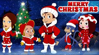 Chhota Bheem  Christmas Adventure in Dholakpur  Merry Christmas  Special Cartoons for Kids [upl. by Amles129]