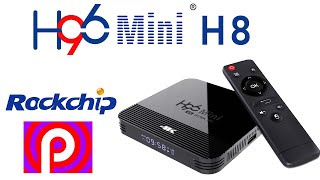 H96 Mini H8 Rockchip RK3228A Android 9 TV Box Review [upl. by Aicilla53]