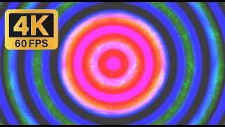 Circle Waves Background  4K Animated Background  No Sound [upl. by Coffee715]