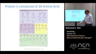 nanoHUBU Nanobiosensors L35 Sensitivity  Potentiometric Sensors  Why are Biomolecules Charged [upl. by Nochur]