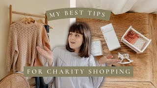 Thrift with Me  UK Charity shop tips  visiting a huge charity shop department store in London [upl. by Htesil343]