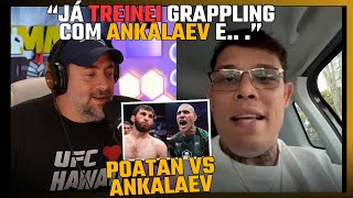 CAIO BORRALHO FALA SOBRE ALEX POATAN VS ANKALAEV  “EU JÁ TREINEI COM ANKALAEV E ” [upl. by Manning]