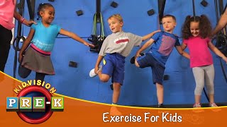 Exercise For Kids  Virtual Field Trip  KidVision PreK [upl. by Corvese622]