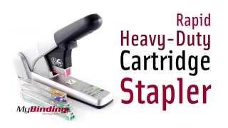 Rapid Heavy Duty Cartridge Stapler [upl. by Ylrak]